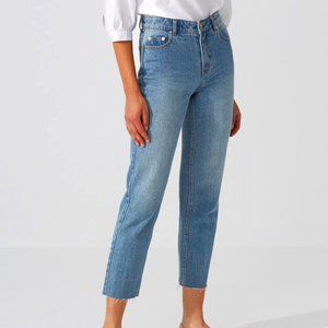 Frank and Oak Patti straight leg jean, Size 26